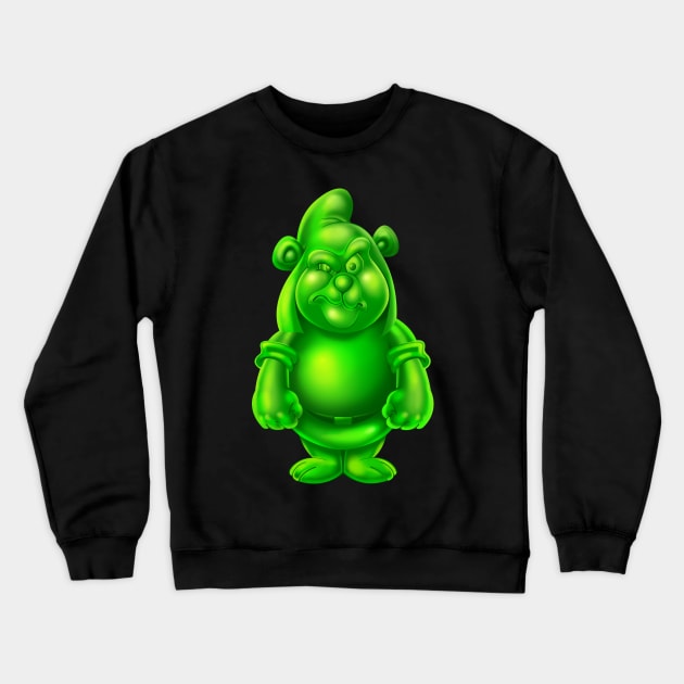 Gummy Bear Crewneck Sweatshirt by elobrerodelarte